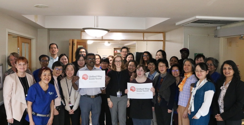 Staff at the United Way Workplace Campaign